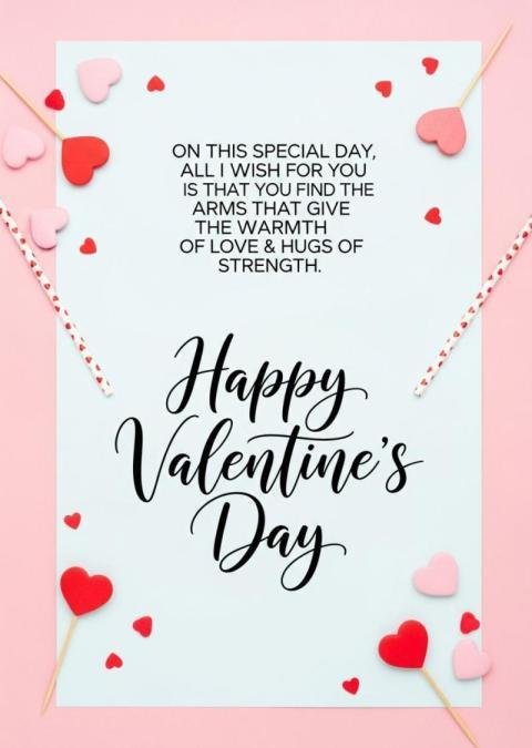 Happy valentine's day card printable free
