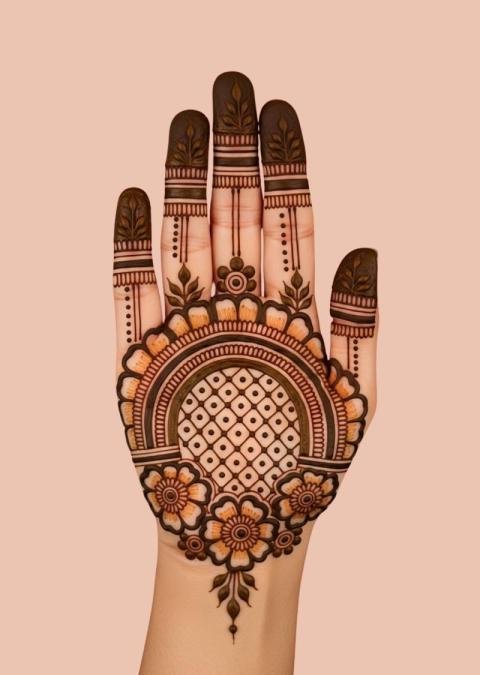 Full hand mehndi designs