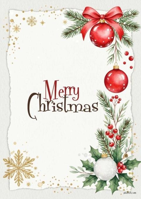 Merry christmas family wishes images with small star shaped accents