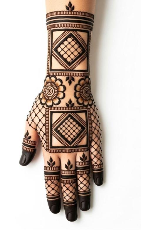 10 + mehndi design photo simple back side