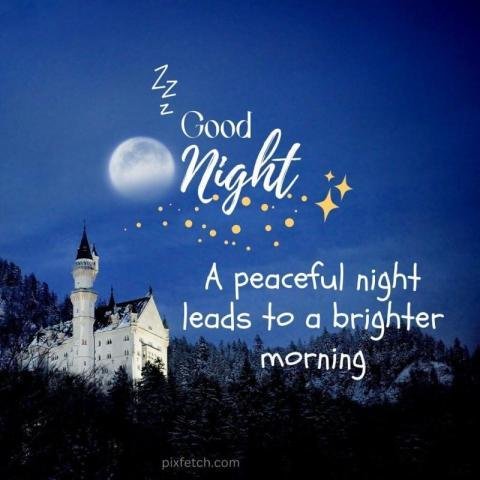 A special good night images with quotes