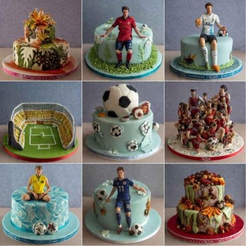 Cake designs for sports lovers