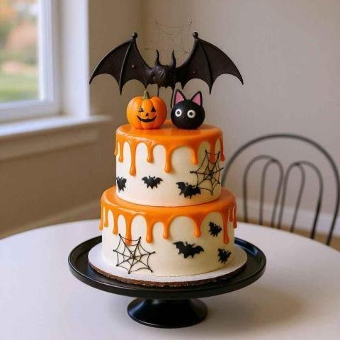 Creative Halloween themed cake