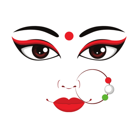 woman face outline png