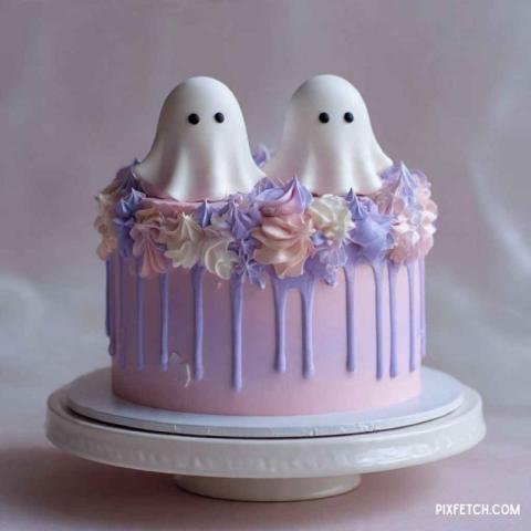 Halloween theme cake design