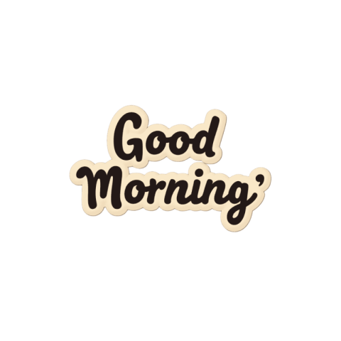Good morning stickers download