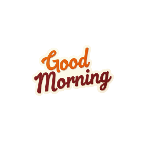 Good morning stickers download