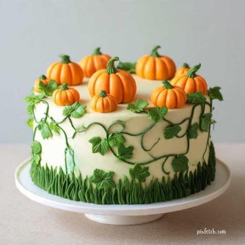 Halloween special cake design