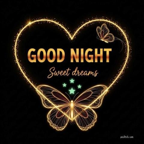 good night status photo for whatsapp