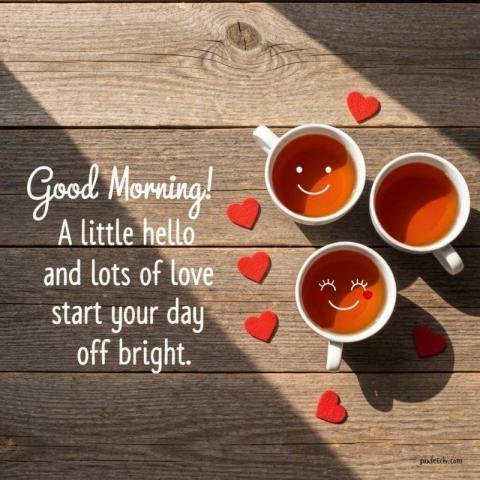 Romantic morning themed flat lay composition with a cozy coffee