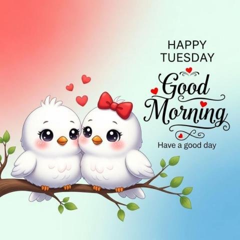 Beautiful good morning images with Birds