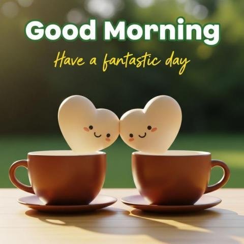 Beautiful good morning coffee for WhatsApp