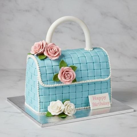 Handbag Theme Birthday Cake Design