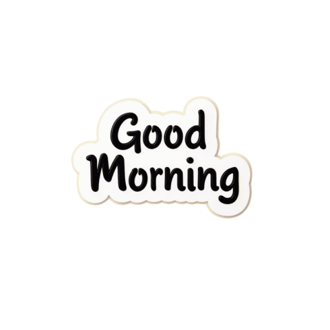 Good morning stickers free download