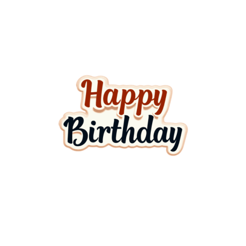 Happy birthday stickers WhatsApp