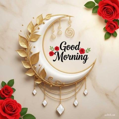 Elegant Good Morning greeting design