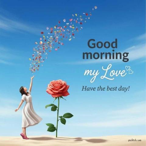 Flower good morning new style