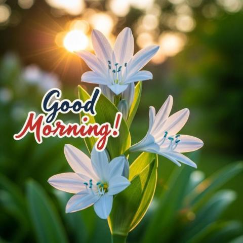 Good morning images with flowers hd 1080p