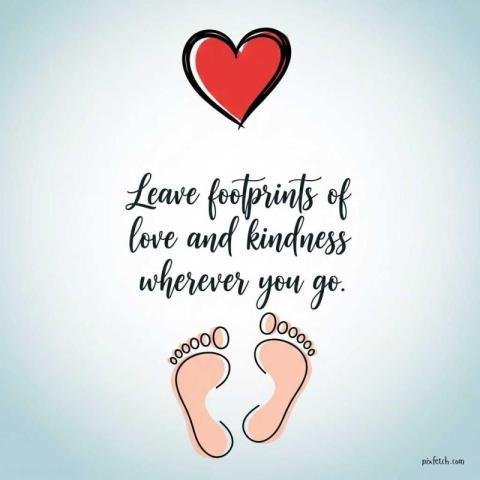 Inspirational quote poster with a sketch style look