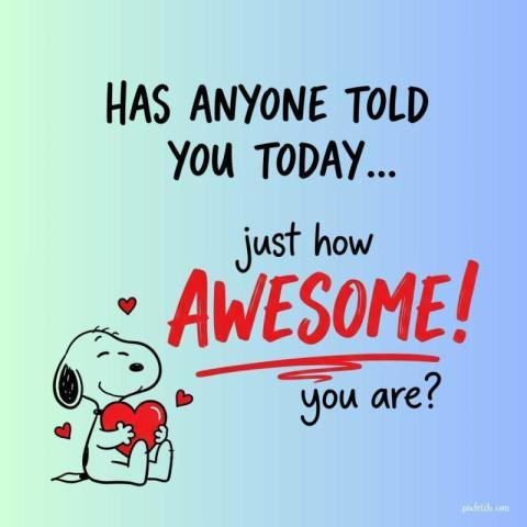 Cute snoopy Handwritten Motivation Quote