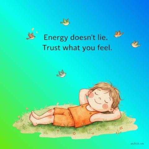 Peaceful Child, Nature & Energy Quote